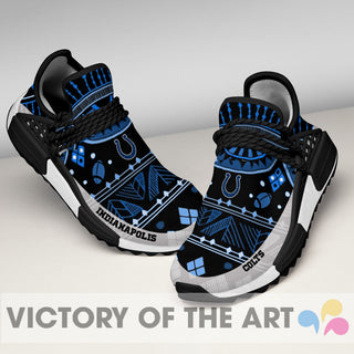 Wonderful Pattern Human Race Indianapolis Colts Shoes For Fans