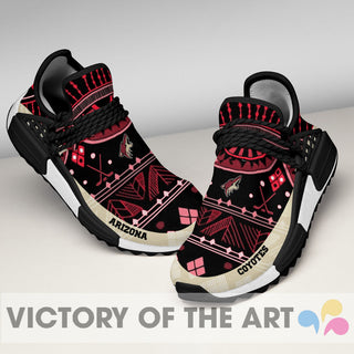 Wonderful Pattern Human Race Arizona Coyotes Shoes For Fans