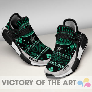 Wonderful Pattern Human Race Dallas Stars Shoes For Fans