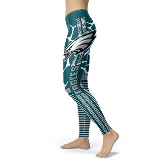 Awesome Light Attractive Philadelphia Eagles Leggings