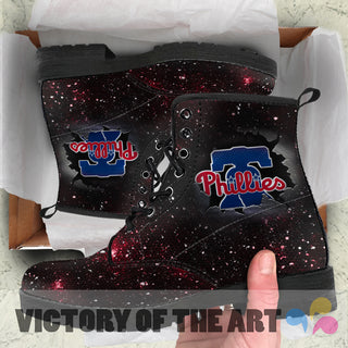 Art Scratch Mystery Philadelphia Phillies Boots