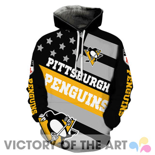 American Stars Proud Of Pittsburgh Penguins Hoodie