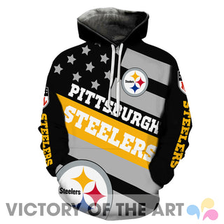 American Stars Proud Of Pittsburgh Steelers Hoodie