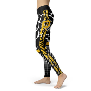 Awesome Light Attractive Pittsburgh Pirates Leggings