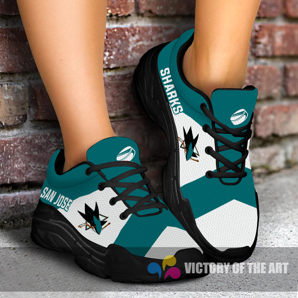 Pro Shop Logo San Jose Sharks Chunky Sneakers