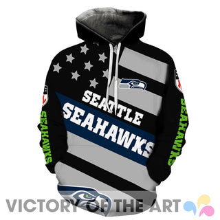 American Stars Proud Of Seattle Seahawks Hoodie