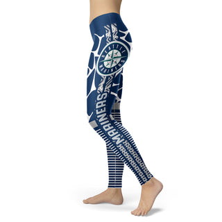 Awesome Light Attractive Seattle Mariners Leggings