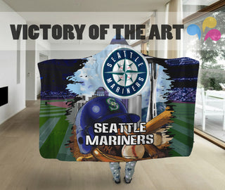 Special Edition Seattle Mariners Home Field Advantage Hooded Blanket