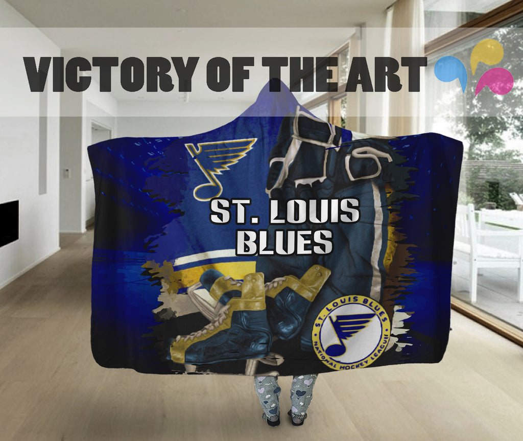 Special Edition St. Louis Blues Home Field Advantage Hooded Blanket
