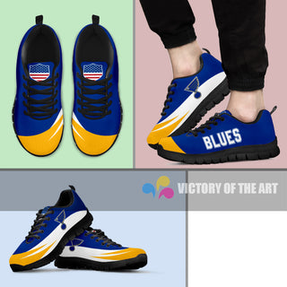 Special Gift Logo St. Louis Blues Sneakers