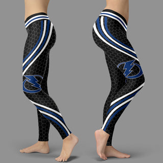 Black Curve Tampa Bay Lightning Leggings