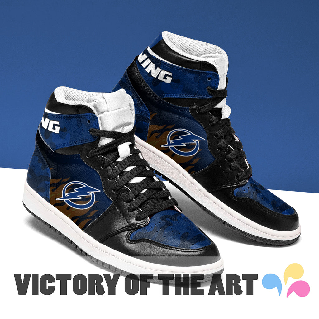 Pro Shop Camo Logo Tampa Bay Lightning Jordan Sneakers