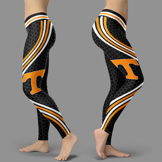 Black Curve Tennessee Volunteers Leggings