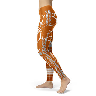 Awesome Light Attractive Texas Longhorns Leggings