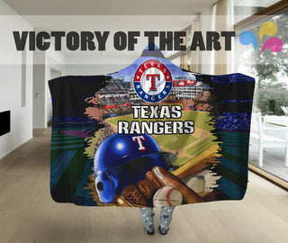 Special Edition Texas Rangers Home Field Advantage Hooded Blanket