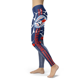 Awesome Light Attractive Toronto Blue Jays Leggings