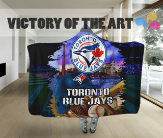 Special Edition Toronto Blue Jays Home Field Advantage Hooded Blanket
