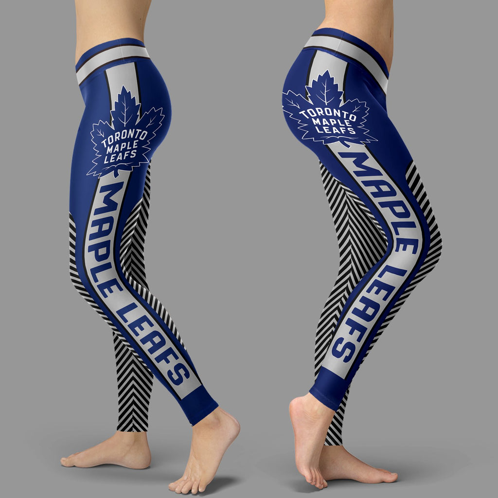 Colorful Gorgeous Fitting Fabulous Toronto Maple Leafs Leggings