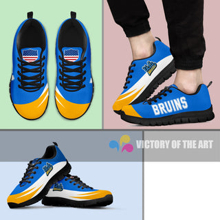 Special Gift Logo UCLA Bruins Sneakers