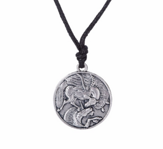 Vintage Lrish Knot Double Horse Winged Necklaces
