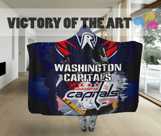 Special Edition Washington Capitals Home Field Advantage Hooded Blanket