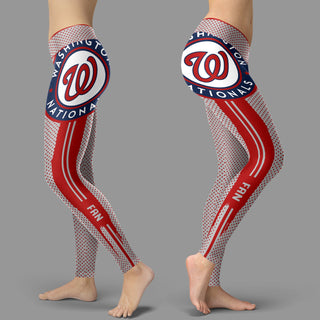 Charming Lovely Fashion Washington Nationals Leggings