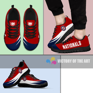 Special Gift Logo Washington Nationals Sneakers