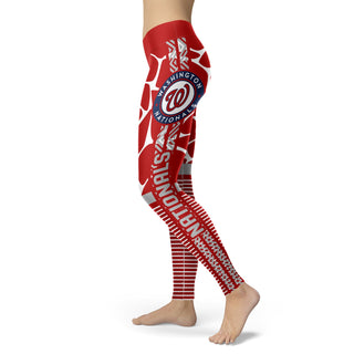 Awesome Light Attractive Washington Nationals Leggings