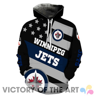 American Stars Proud Of Winnipeg Jets Hoodie