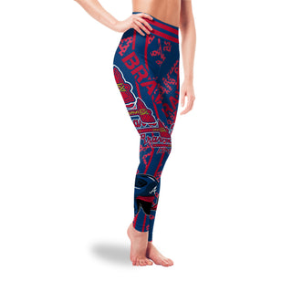 Sign Marvelous Awesome Atlanta Braves Leggings