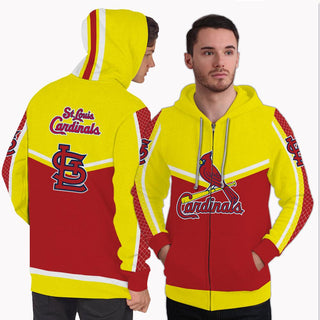 Strong Gorgeous Fitting St. Louis Cardinals Zip Hoodie