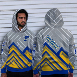 Simple Cross Line St. Louis Blues Hoodie