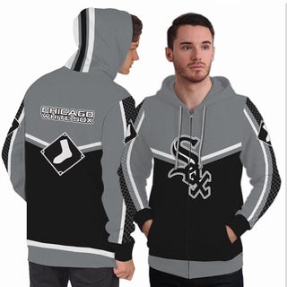 Strong Gorgeous Fitting Chicago White Sox Zip Hoodie