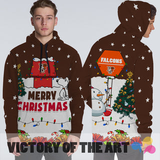 Funny Merry Christmas Bowling Green Falcons Hoodie 2019