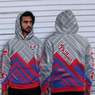 Simple Cross Line Philadelphia Phillies Hoodie