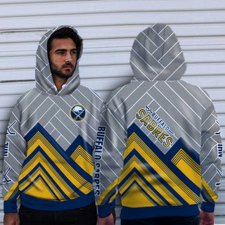 Fashion Cross Line Buffalo Sabres Hoodie