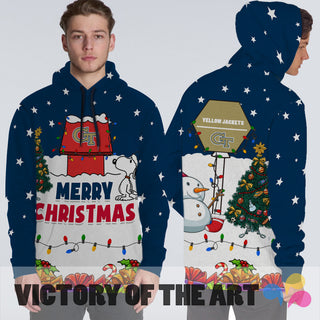 Funny Merry Christmas Georgia Tech Yellow Jackets Hoodie 2019