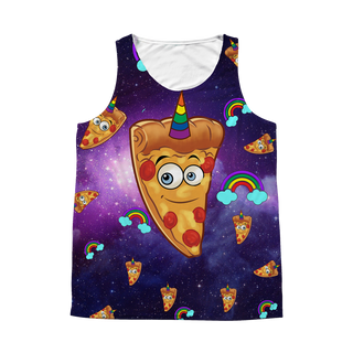 Colorful Pizzicorn Pattern All Over Print Tank Top