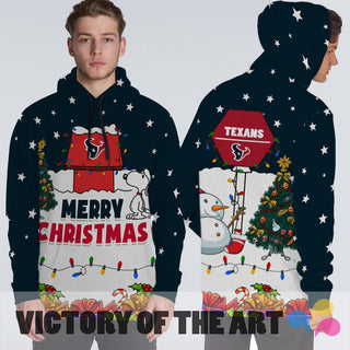 Funny Merry Christmas Houston Texans Hoodie 2019