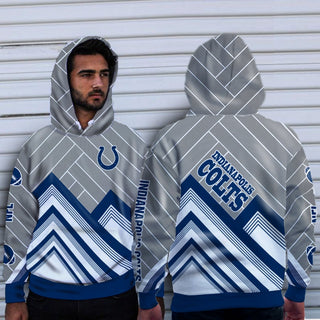 Fashion Cross Line Indianapolis Colts Hoodie