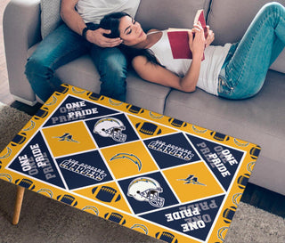 Pride Flag Los Angeles Chargers Coffee Table