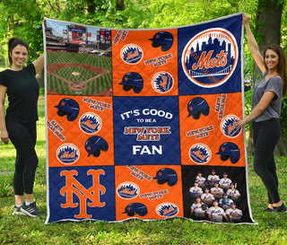 It's Good To Be A New York Mets Fan Quilt Shop