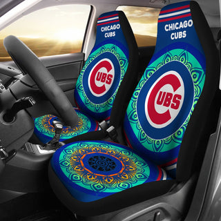 Magical And Vibrant Chicago Cubs Car Seat Covers