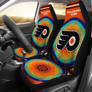 Magical And Vibrant Philadelphia Flyers Car Seat Covers