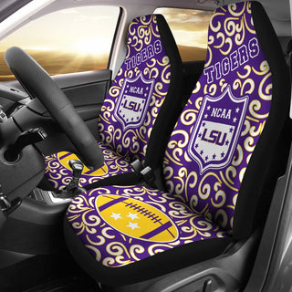 Awesome Artist SUV LSU Tigers Seat Covers Sets For Car