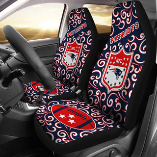Awesome Artist SUV New England Patriots Seat Covers Sets For Car