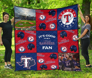 It's Good To Be A Texas Rangers Fan Quilt Shop