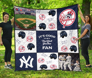 It's Good To Be A New York Yankees Fan Quilt Shop