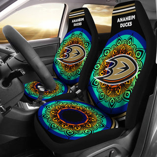 Magical And Vibrant Anaheim Ducks Car Seat Covers