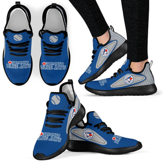 Colorful React Toronto Blue Jays Mesh Knit Sneakers